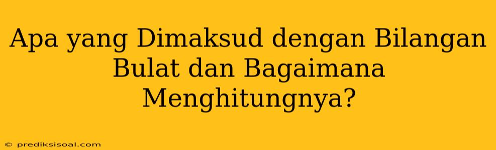 Apa yang Dimaksud dengan Bilangan Bulat dan Bagaimana Menghitungnya?