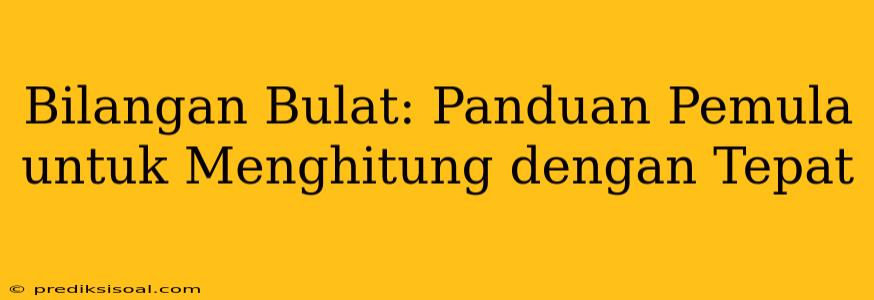 Bilangan Bulat: Panduan Pemula untuk Menghitung dengan Tepat